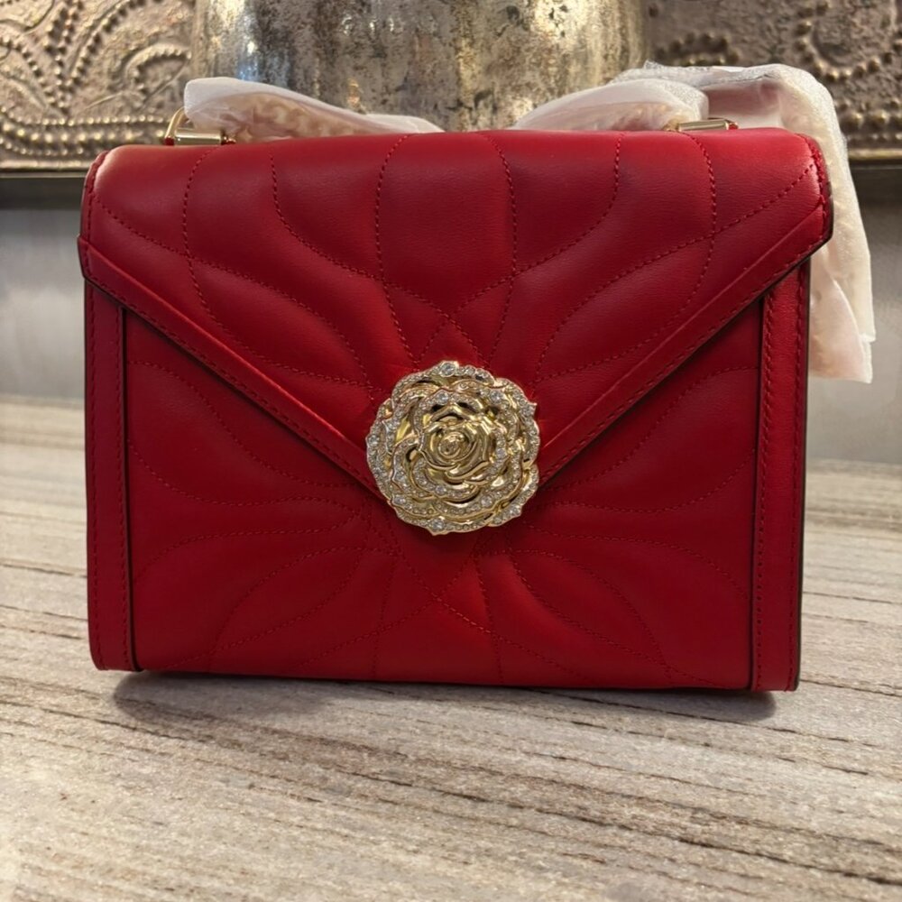 NWT MICHAEL MICHAEL KORS WHITNEY PETAL QUILTED HANDBAG - Picture 10 of 10